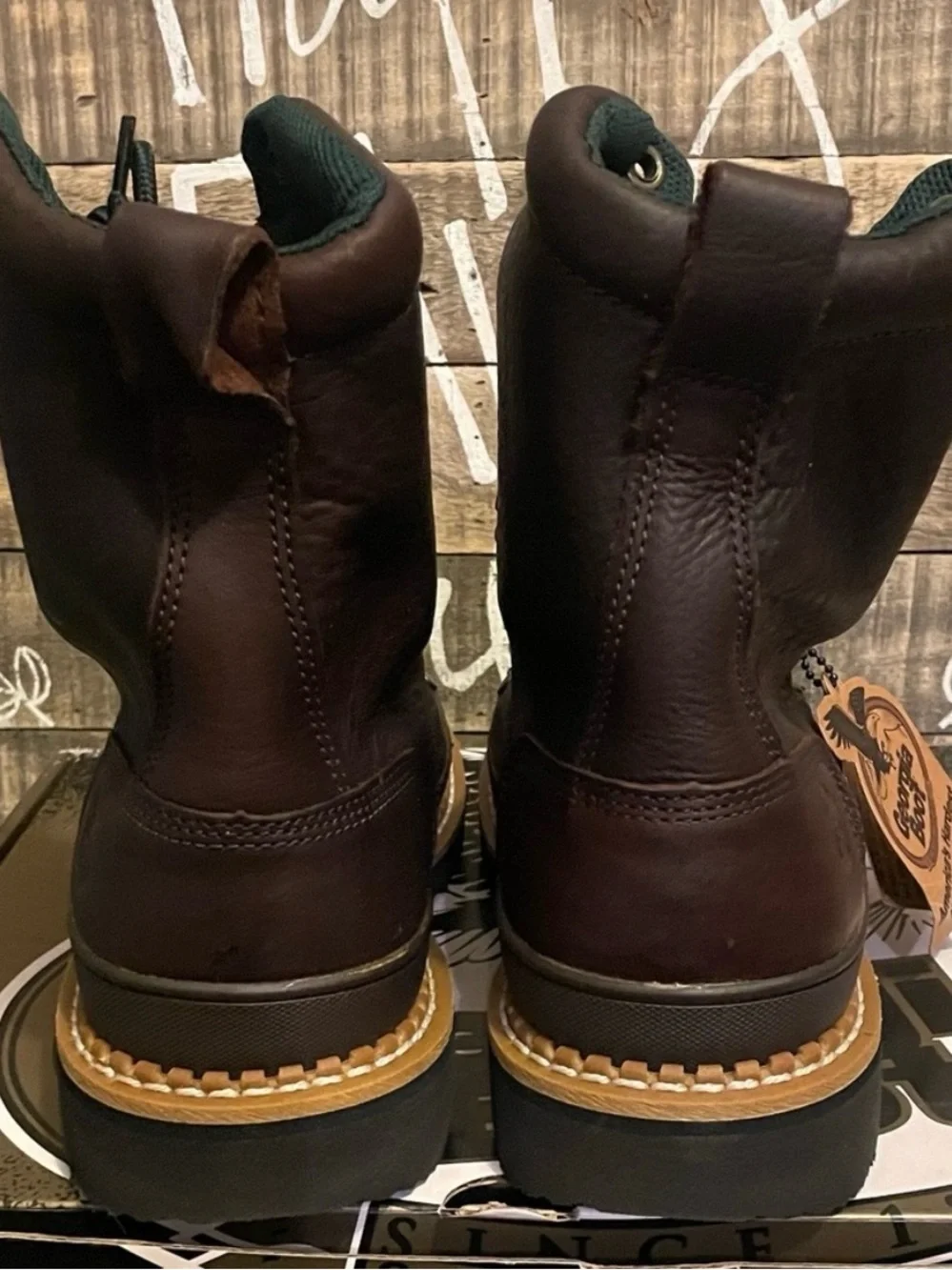 New Georgia Boot Men's Georgia Giant Steel Toe Work Boots